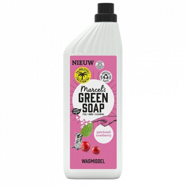 Marcels Green Soap - Wasmiddel - Patchouli en Cranberry