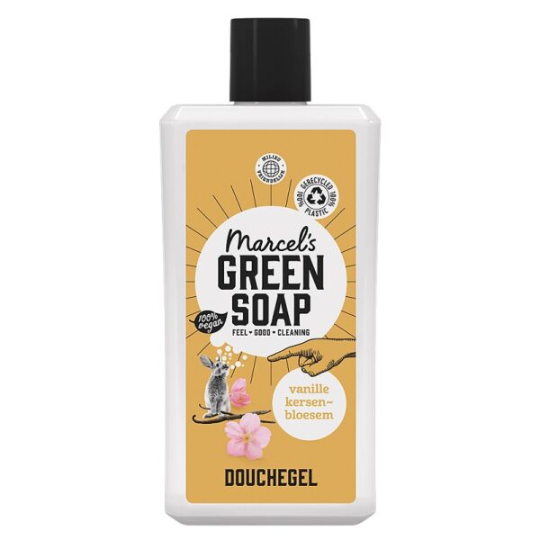 marcels green soap showergel vanille kersenbloesem